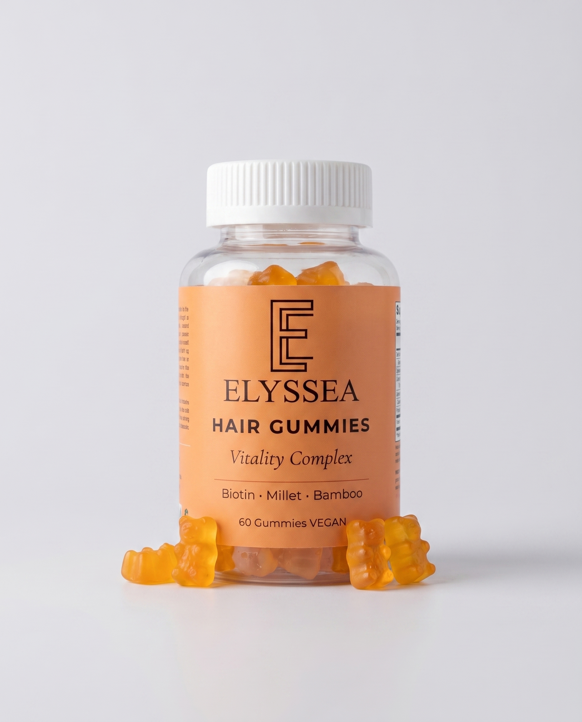 Favorisez visiblement la pousse de cheveux en 30 jours - Gummies Elyssea